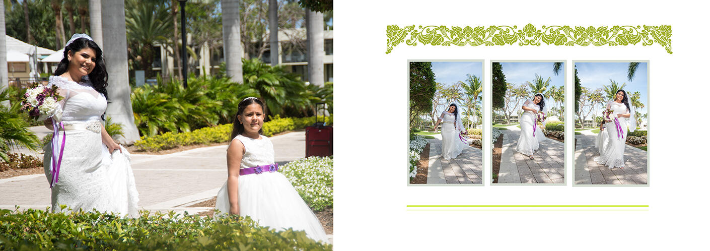 Wedding Photobook layout sample