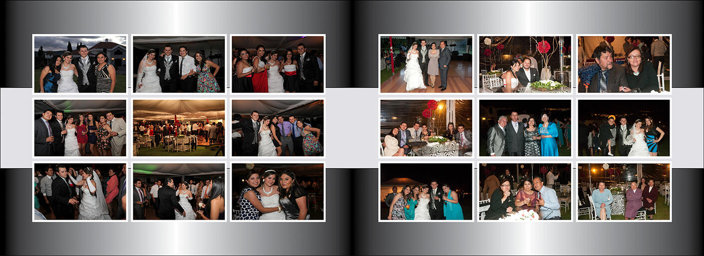 Wedding Photobook layout sample