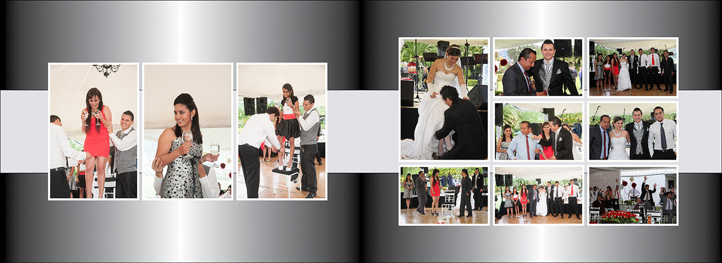 Wedding Photobook layout sample