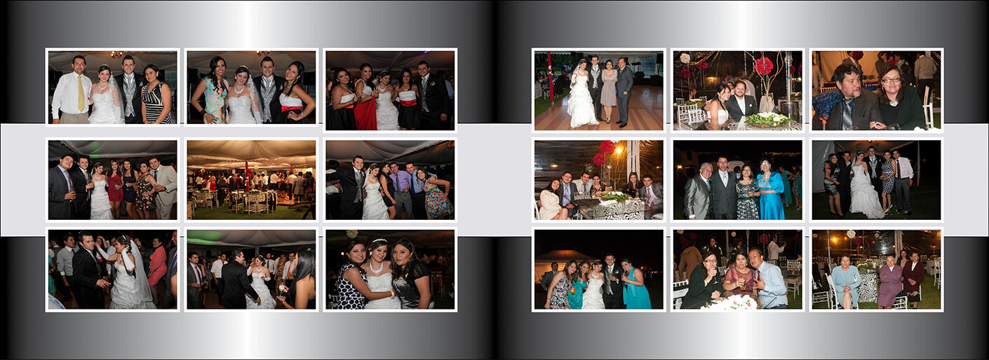 Wedding Photobook layout sample