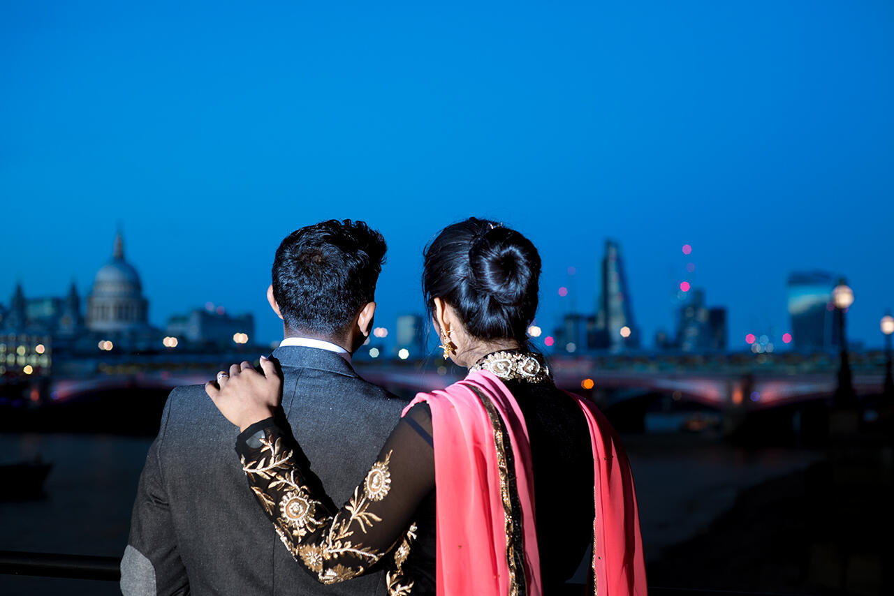 Pre wedding engagement outdoor photography