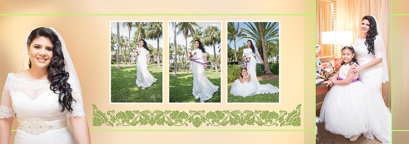 Wedding Photobook layout sample