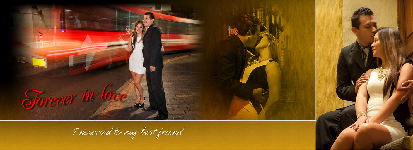 Wedding Photobook layout sample