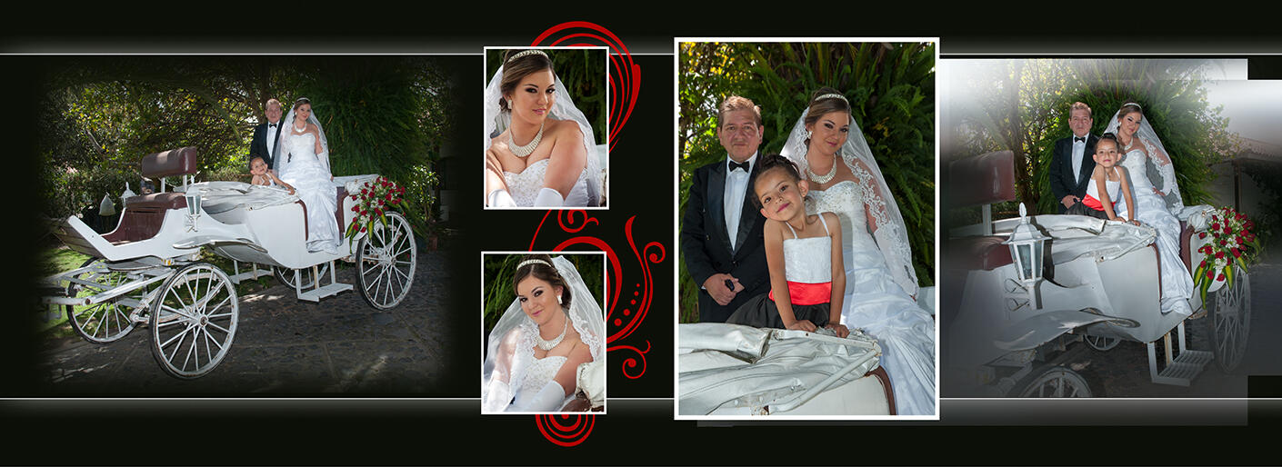 Wedding Photobook layout sample